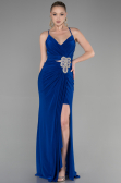 Long Sax Blue Evening Dress ABU3363