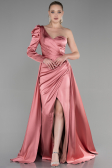 Long Onion Skin Satin Evening Dress ABU1715