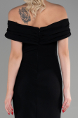 Midi Black Invitation Dress ABK1902