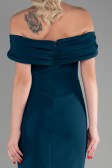 Midi Emerald Green Invitation Dress ABK1902
