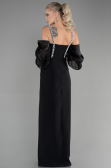Long Black Invitation Dress ABU2911