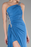 Indigo Long Evening Dress ABU2964