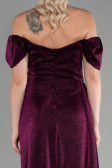 Plum Long Evening Dress ABU2657