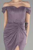 Long Lavender Prom Gown ABU3473