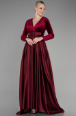 Long Burgundy Evening Dress ABU3388
