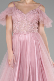 Long Powder Color Evening Dress ABU3500
