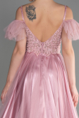 Long Powder Color Evening Dress ABU3500