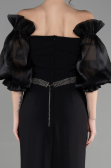 Long Black Evening Dress ABU3508