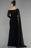 Long Black Evening Dress ABU3511