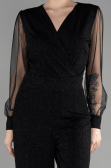 Long Black Evening Dress ABT012