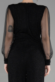 Long Black Evening Dress ABT012