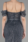 Long Anthracite Mermaid Evening Dress ABU3527
