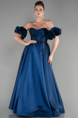 Long Navy Blue Evening Dress ABU3547