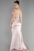 Cappuccino Long Satin Evening Dress ABU3536
