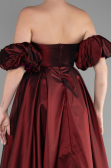 Long Burgundy Evening Dress ABU3547
