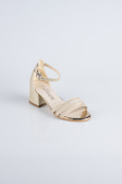 Gold Kids Shoe SE776