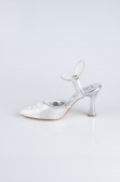 Silver Laser Cut Stiletto MJ5150
