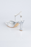 Silver Laser Cut Stiletto MJ5150
