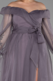 Long Lavender Oversized Evening Dress ABU1535