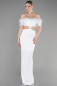 Long White Evening Dress ABU3602