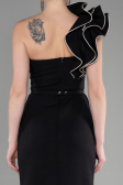 Long Black Evening Dress ABU3605