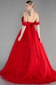Long Red Haute Couture Dress ABU3599