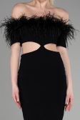 Long Black Evening Dress ABU3602
