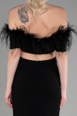 Long Black Evening Dress ABU3602