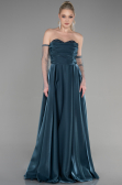Long Oil Green Evening Dress ABU3604