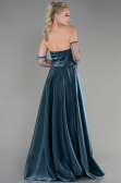 Long Oil Green Evening Dress ABU3604