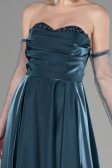 Long Oil Green Evening Dress ABU3604