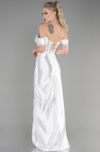 Long White Evening Dress ABU3611
