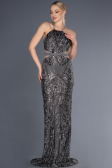 Long Anthracite Mermaid Prom Dress ABU3670