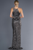 Long Anthracite Mermaid Prom Dress ABU3670