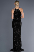 Long Black Mermaid Prom Dress ABU3670