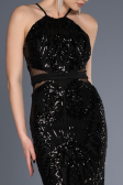 Long Black Mermaid Prom Dress ABU3670