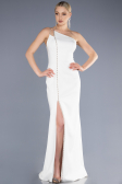Long White Evening Dress ABU3675