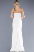 Long White Evening Dress ABU3675