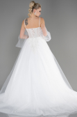 Long White Wedding Dress ABU3704