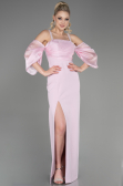 Long Powder Color Invitation Dress ABU2911