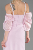 Long Powder Color Invitation Dress ABU2911