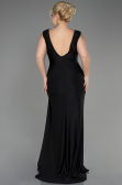Long Black Formal Plus Size Dress ABU3737