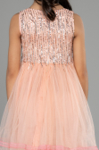 Short Salmon Girl Dress ABK1973