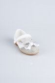 White Leather Kid Shoe MJ4000