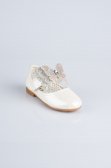 White Patent Leather Kid Shoe MJ4001