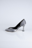 Platinum Satin Stiletto MJ8008