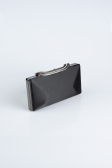 Black Satin Evening Bag V729
