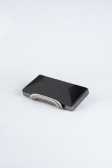 Black Satin Evening Bag V729
