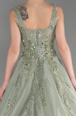 Long Mint Haute Couture Dress ABU3745