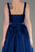 Long Navy Blue Evening Dress ABU3751